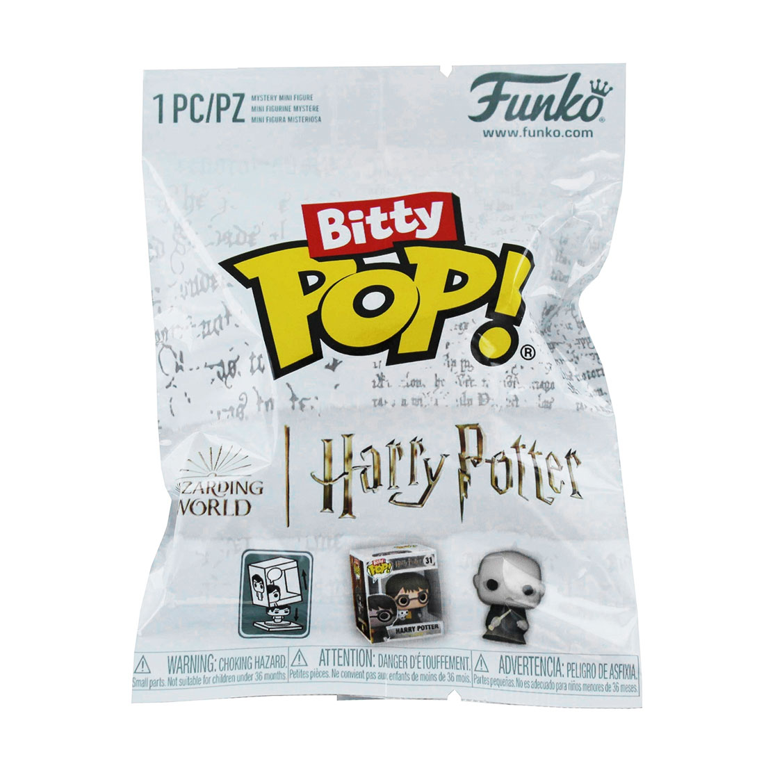 Ігрова фігурка-сюрприз Funko Bitty Pop! серії Гаррі Поттер, від 3 років (79437)